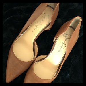 Jessica Simpson Camel Nude Pump